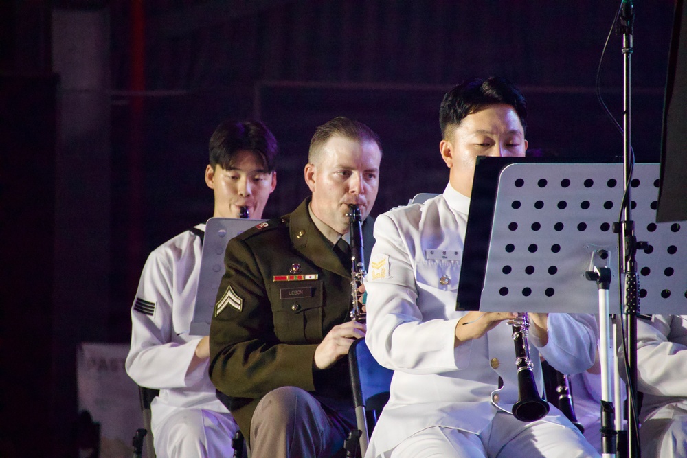 Eighth Army Band Performs for the 75th Anniversary of the Battle of Incheon