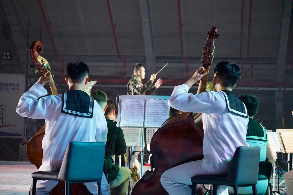 Eighth Army Band Performs for the 75th Anniversary of the Battle of Incheon