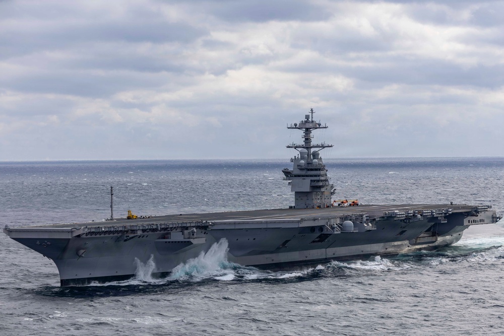 John F. Kennedy Completes Builder's Sea Trials