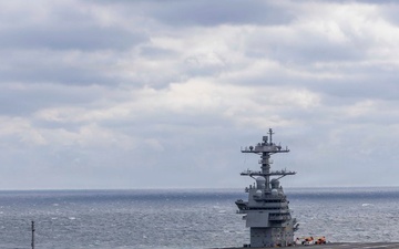 John F. Kennedy Completes Builder's Sea Trials