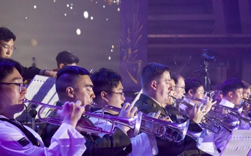 Eighth Army Band Performs for the 75th Anniversary of the Battle of Incheon