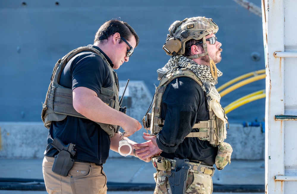 Naval Base San Diego Participates in Exercise Solid Curtain