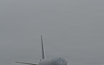 KC-46A Pegasus from Seymour Johnson Arrives at Columbus Air Force Base