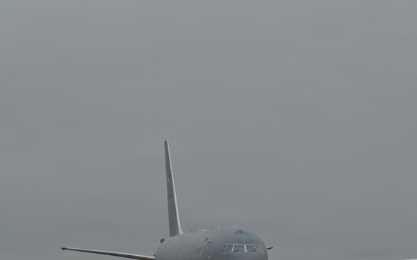 KC-46A Pegasus from Seymour Johnson Arrives at Columbus Air Force Base