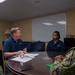 U.S. Naval Community College Associate Dean Visits USS Ronald Reagan