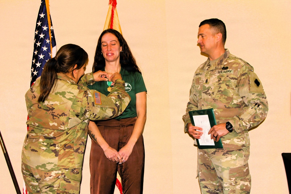 Fort McCoy workforce members recognized during January town hall sessions