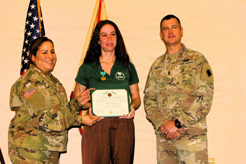 Fort McCoy workforce members recognized during January town hall sessions