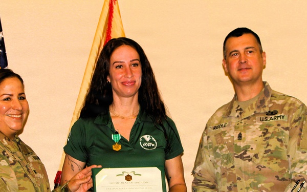 Fort McCoy workforce members recognized during January town hall sessions