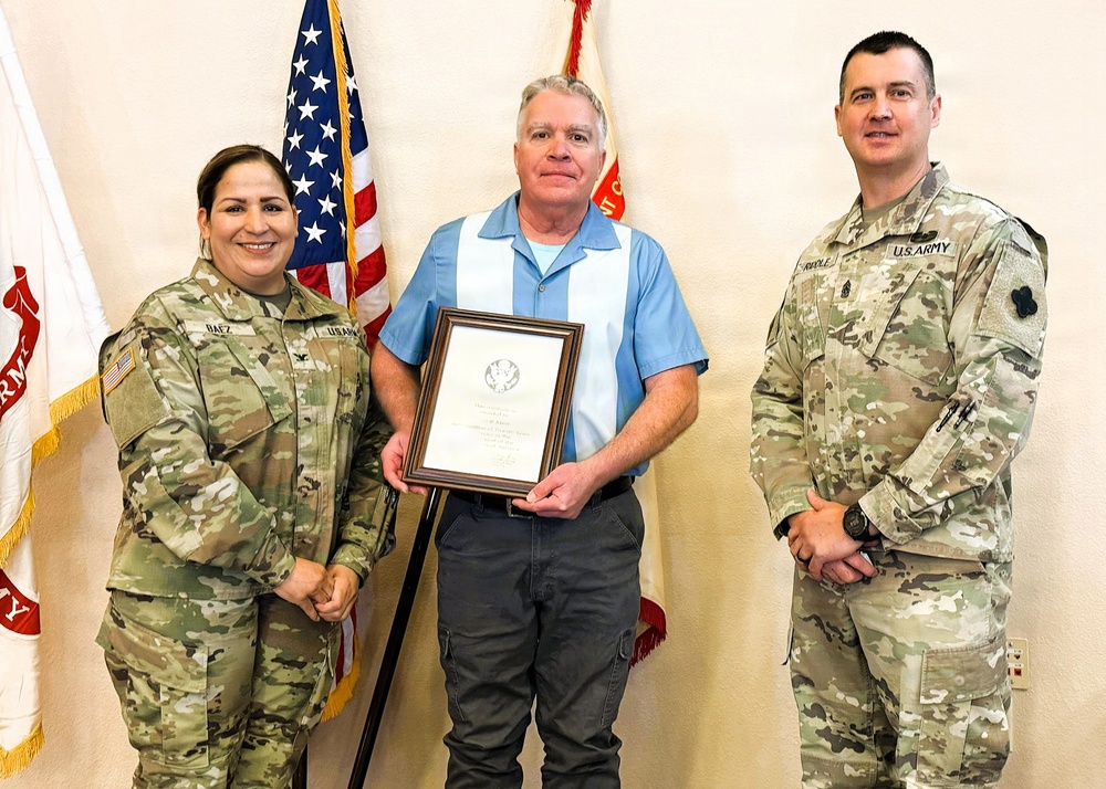 Fort McCoy workforce members recognized during January town hall sessions