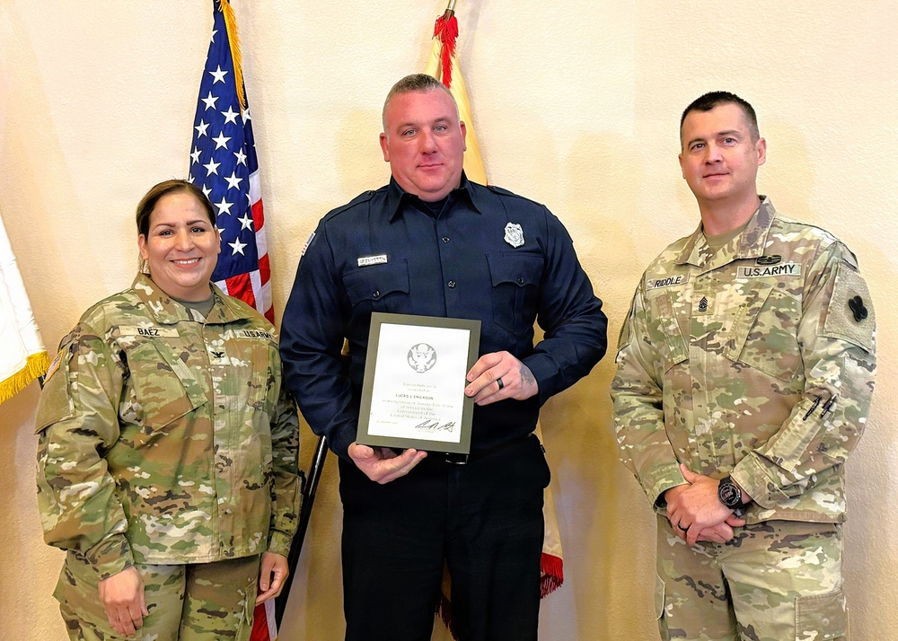 Fort McCoy workforce members recognized during January town hall sessions