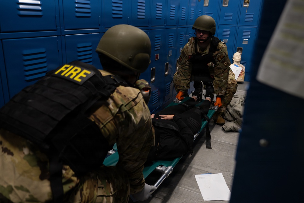 Hurlburt Field, Okaloosa County first responders conduct active-shooter exercise