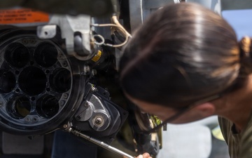 22nd MEU(SOC) | VMM-263 (Reinforced) Marines Conduct Intermediate Level Maintenance