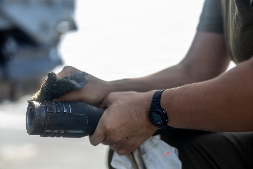 22nd MEU(SOC) | VMM-263 (Reinforced) Marines Conduct Intermediate Level Maintenance