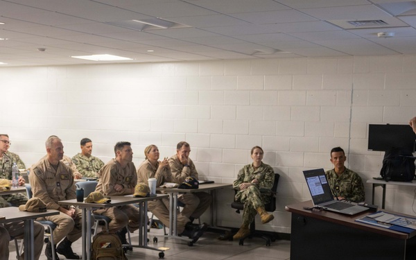 Vice Admiral McLane Host's the CO's Waterfront Symposium