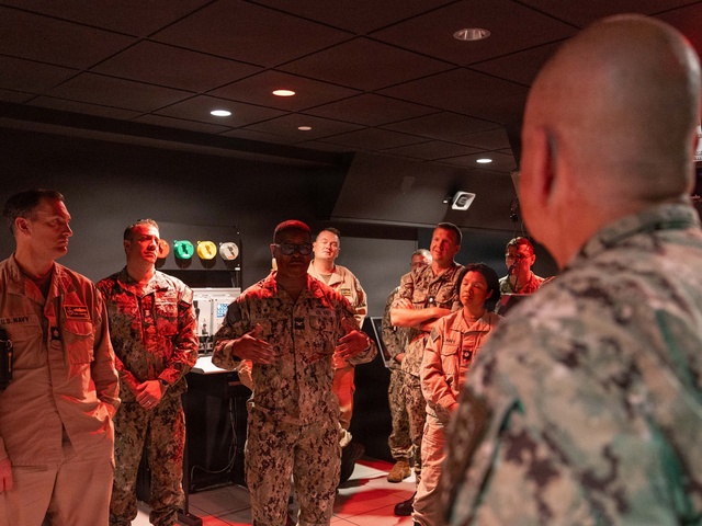 Vice Admiral McLane Host's the CO's Waterfront Symposium