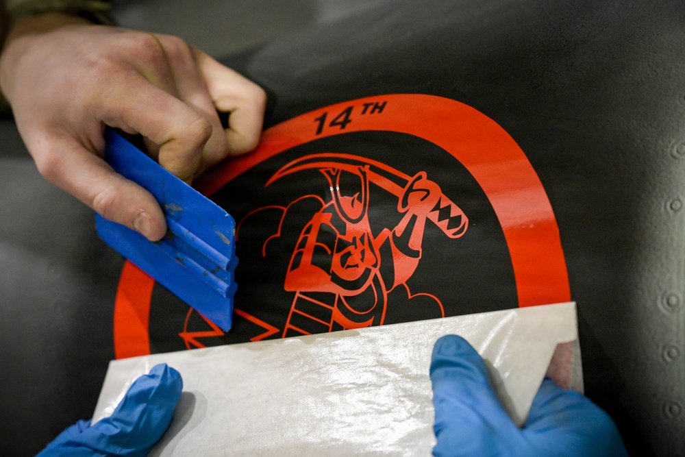 F-16 Structural Maintenance and Paint Preparation at Misawa Air Base