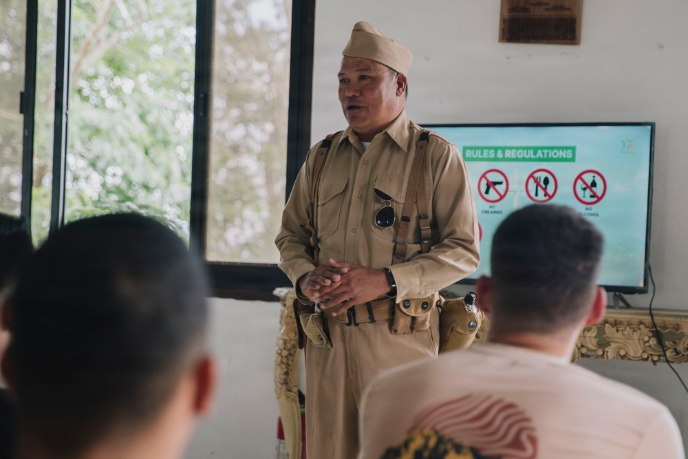 MRF-SEA Marines, Sailors Hike Mount Samat during Bataan Death March PME