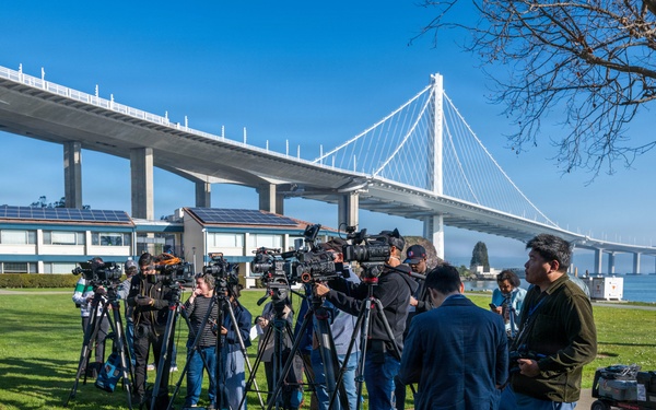 U.S. Coast Guard conducts media day supporting safety and security for Super Bowl LX at Sector San Francisco