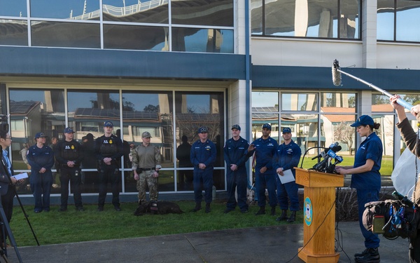 U.S. Coast Guard conducts media day supporting safety and security for Super Bowl LX at Sector San Francisco