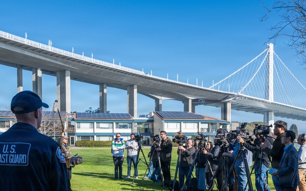 U.S. Coast Guard conducts media day supporting safety and security for Super Bowl LX at Sector San Francisco