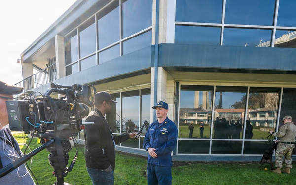 U.S. Coast Guard conducts media day supporting safety and security for Super Bowl LX at Sector San Francisco