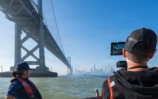 U.S. Coast Guard conducts media day supporting safety and security for Super Bowl LX at Sector San Francisco