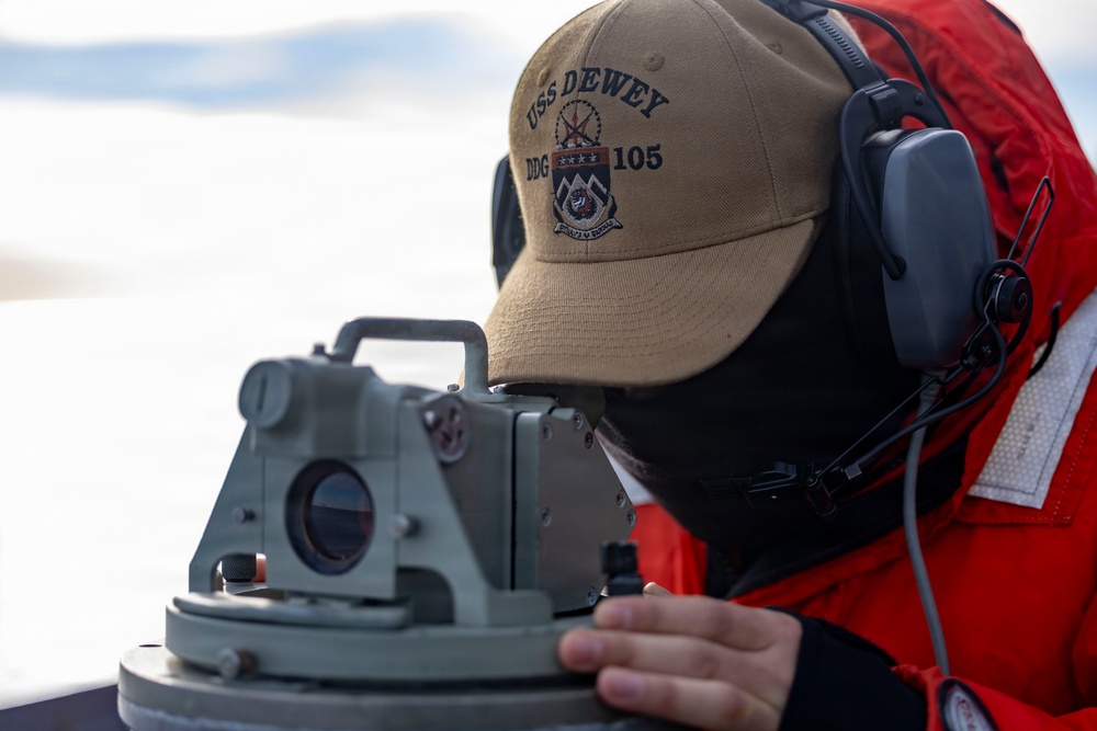 USS Dewey Makes a Port Visit in Kushiro, Japan