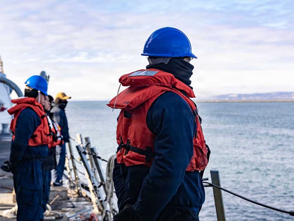 USS Dewey Makes a Port Visit in Kushiro, Japan