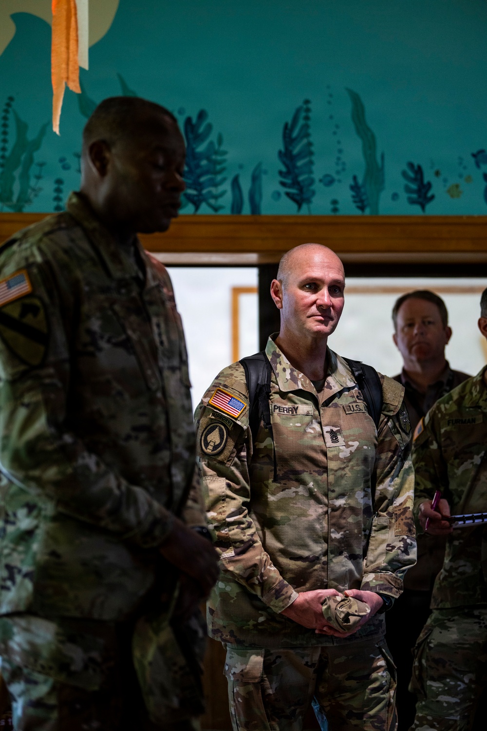 IMCOM Command Team Visits Kwajalein Atoll