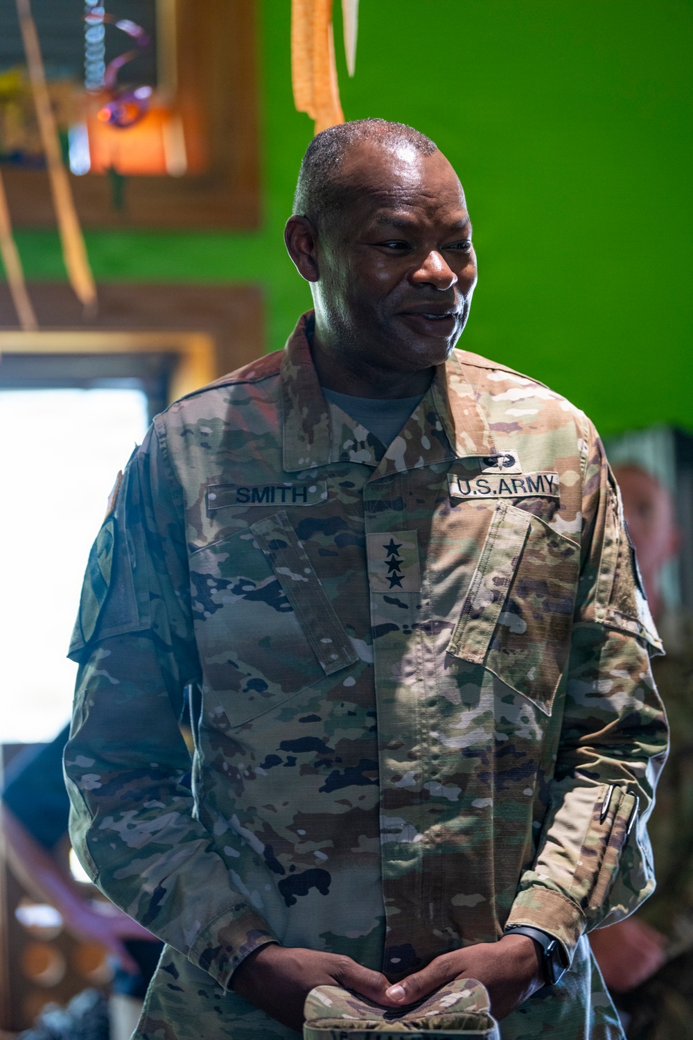 IMCOM Command Team Visits Kwajalein Atoll