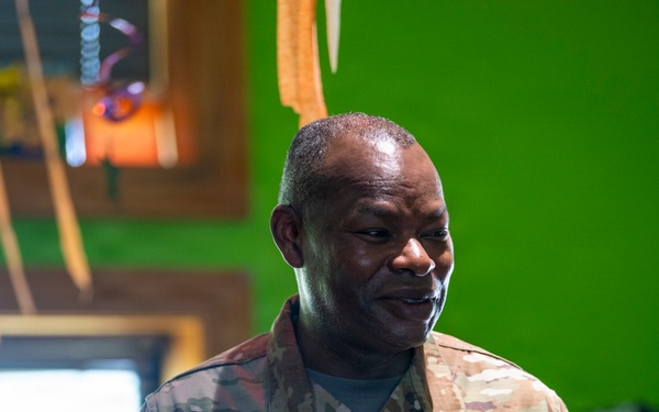 IMCOM Command Team Visits Kwajalein Atoll