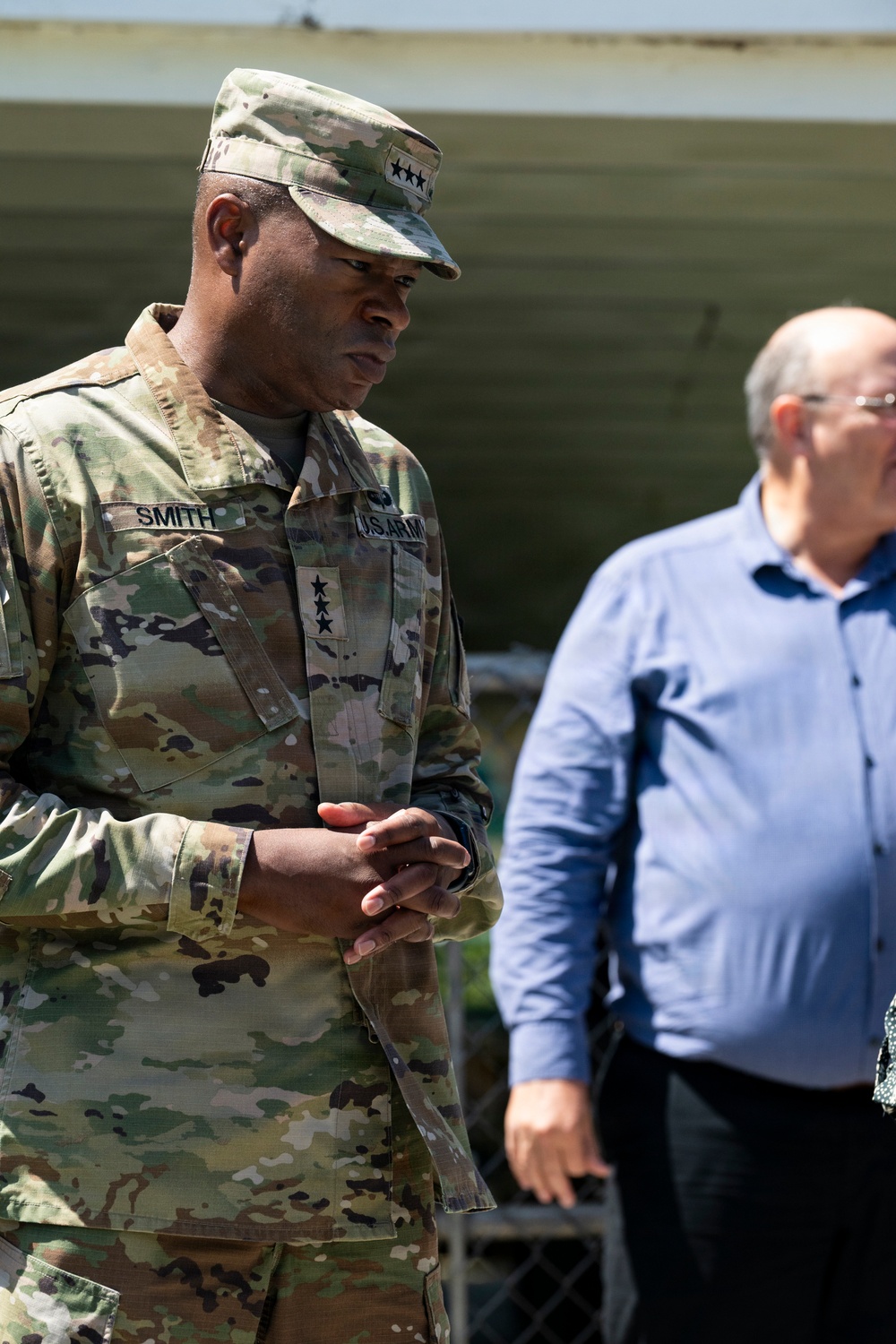 IMCOM Command Team Visits Kwajalein Atoll