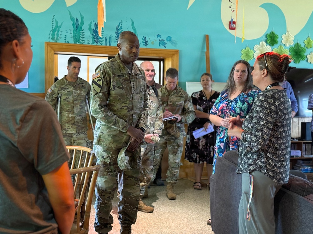 IMCOM Command Team Visit Kwajalein Atoll