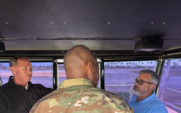 IMCOM Command Team Visit Kwajalein Atoll