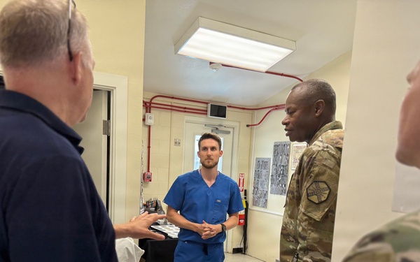 IMCOM Command Team Visit Kwajalein Atoll