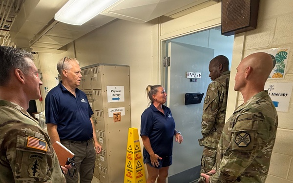 IMCOM Command Team Visit Kwajalein Atoll