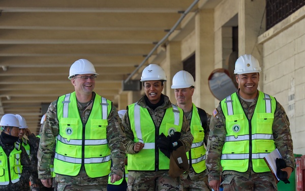 Transportation Command Leadership surveys Korean Rotational Forces Exercise