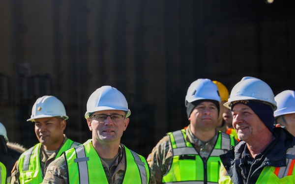 Transportation Command Leadership surveys Korean Rotational Forces Exercise