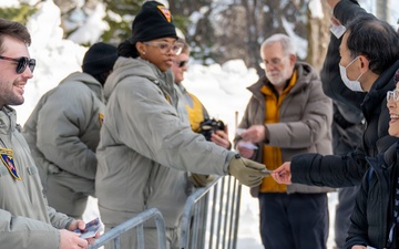 Sailors From Naval Air Facility Misawa participate in the 2026 Sapporo Snow Festival