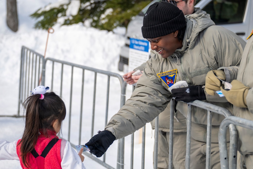 Sailors From Naval Air Facility Misawa participate in the 2026 Sapporo Snow Festival