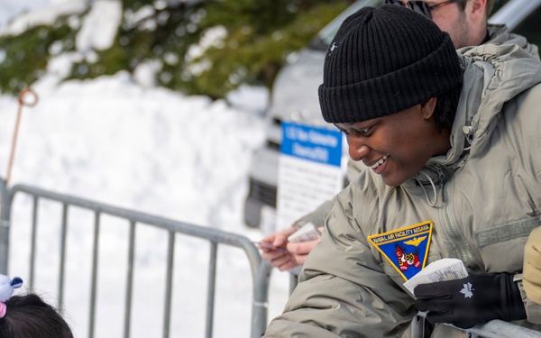 Sailors From Naval Air Facility Misawa participate in the 2026 Sapporo Snow Festival