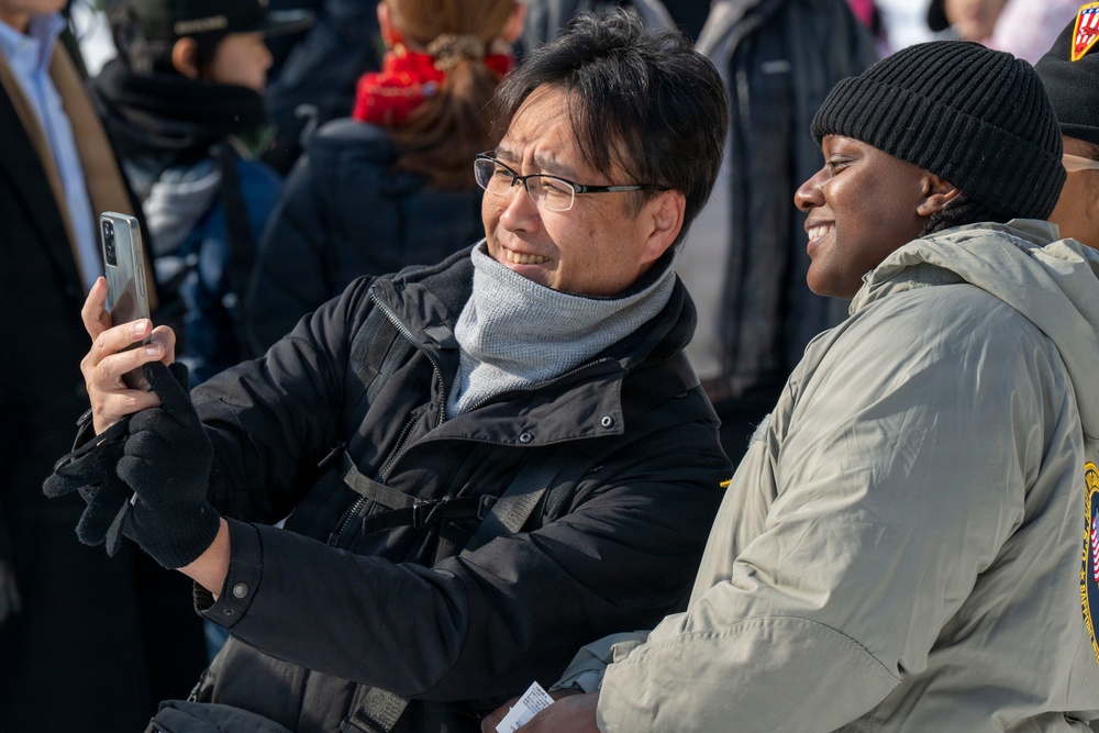 Sailors From Naval Air Facility Misawa participate in the 2026 Sapporo Snow Festival