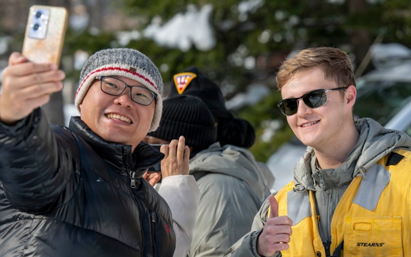 Sailors From Naval Air Facility Misawa participate in the 2026 Sapporo Snow Festival