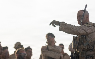 U.S. Marines with 3rd Bn, 7th Marines take part in night company attacks during SLTE