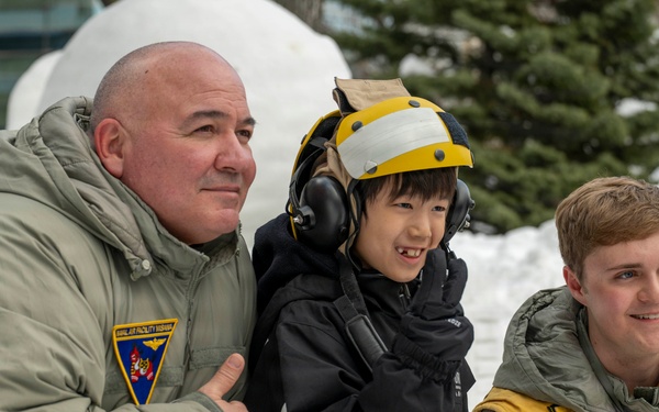 Sailors From Naval Air Facility Misawa participate in the 2026 Sapporo Snow Festival