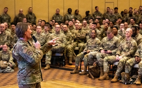 PACAF Command Chief Visits Misawa Air Base