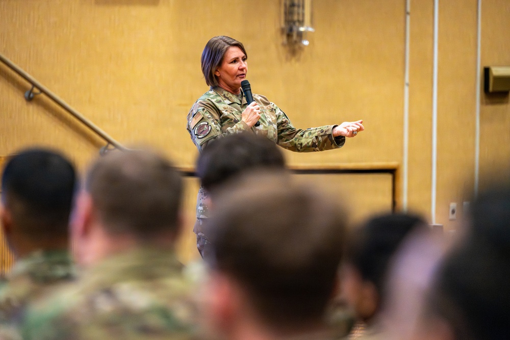 PACAF Command Chief Visits Misawa Air Base