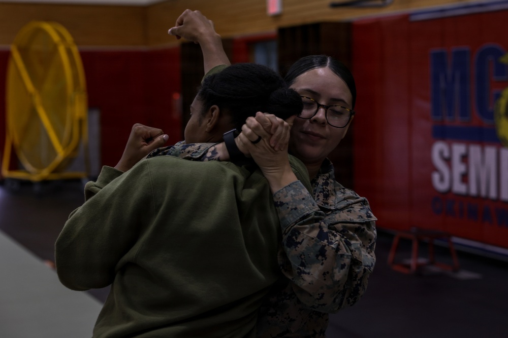 U.S. Marines conduct Marine Corps Martial Arts Program grey belt training