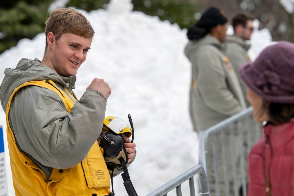 Sailors From Naval Air Facility Misawa participate in the 2026 Sapporo Snow Festival