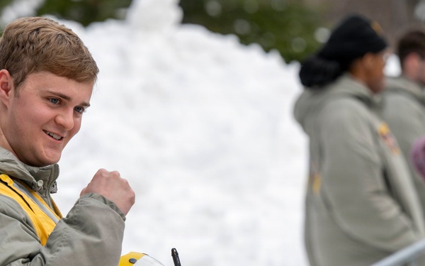 Sailors From Naval Air Facility Misawa participate in the 2026 Sapporo Snow Festival